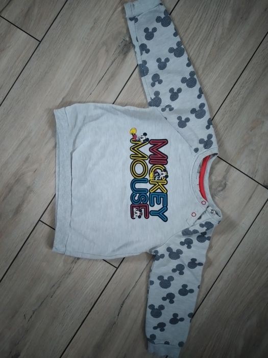 BLUZA DRESOWA 92 MYSZKA MIKI Mickey Mouse Disney licencja bluzka
