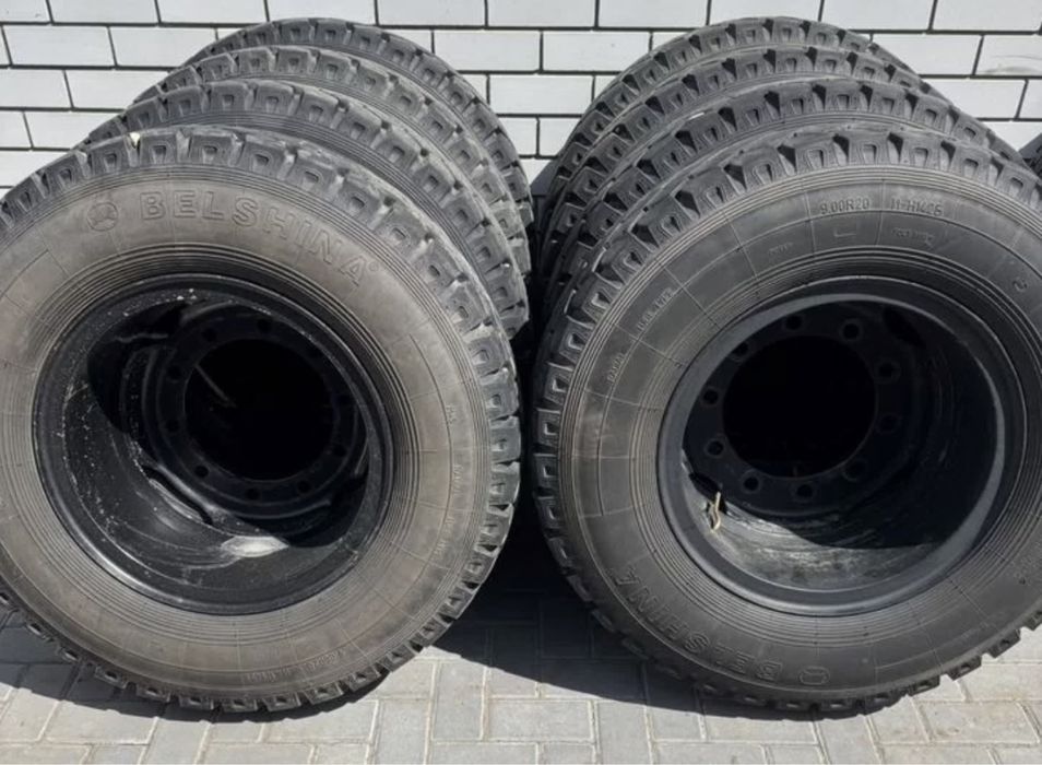 Шини 9.00 R20 камаз , зіл , прицепи , крани резина 260R508