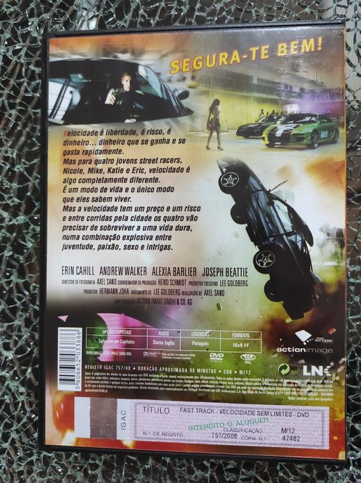 DVD Fast Track Velocidade sem Limites