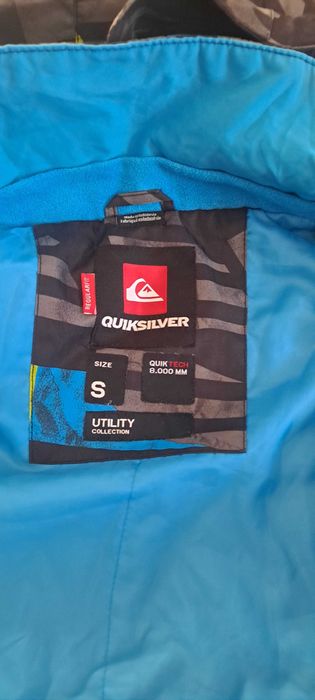 Kurtka narciarska Quiksilver rozmiar S - mylący na osobę 180cm 80kg