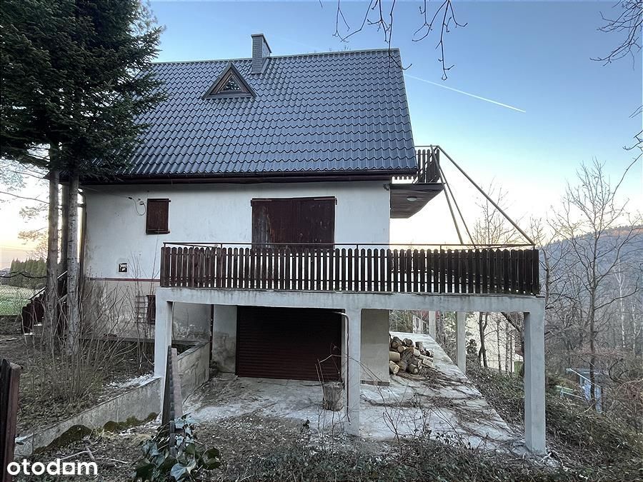 Dom z widokiem na góry – Łęki (gm. Myślenice)