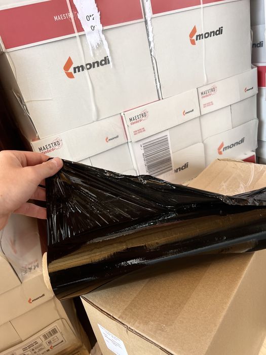 Стрейч плівка чорна первинна