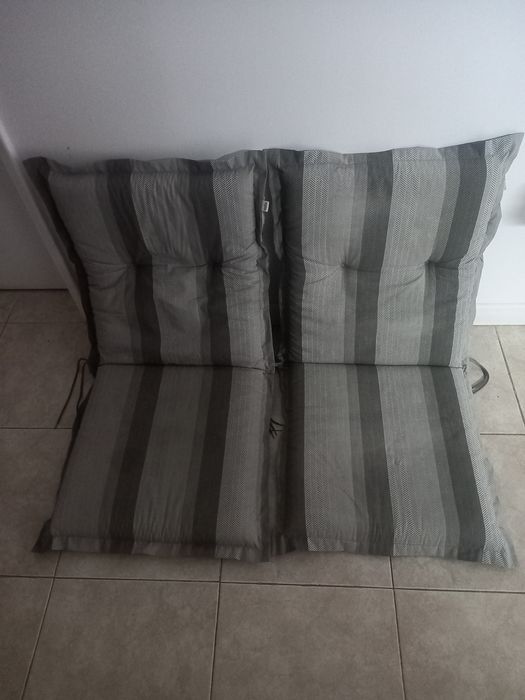 Conjunto de almofadas de jardim/ Almofadas cadeiras