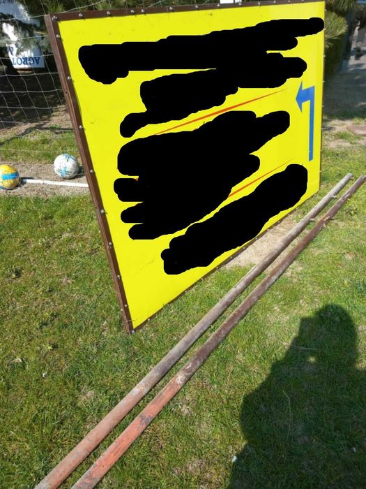 Reklama baner , tablica , szyld.