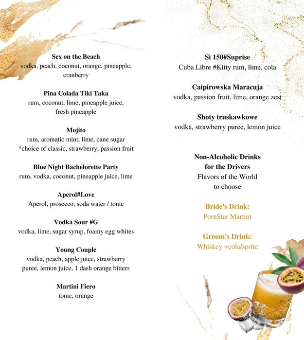 DRINK BAR na Twoim przyjeciu z Prosecco gratis!!!