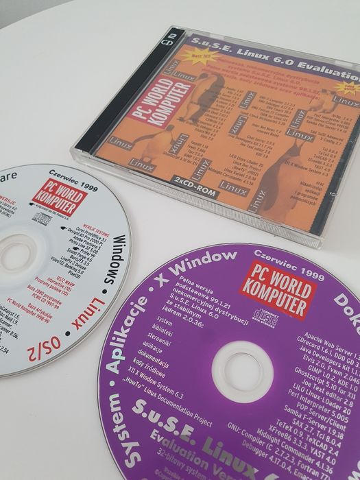 S.u.S.E. Linux 6.0 PC World Komputer