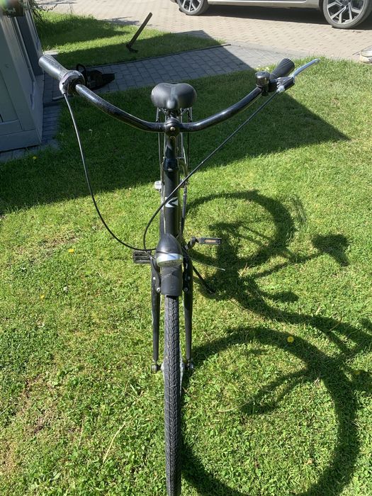 Rower miejski Kands czarny mat 28”