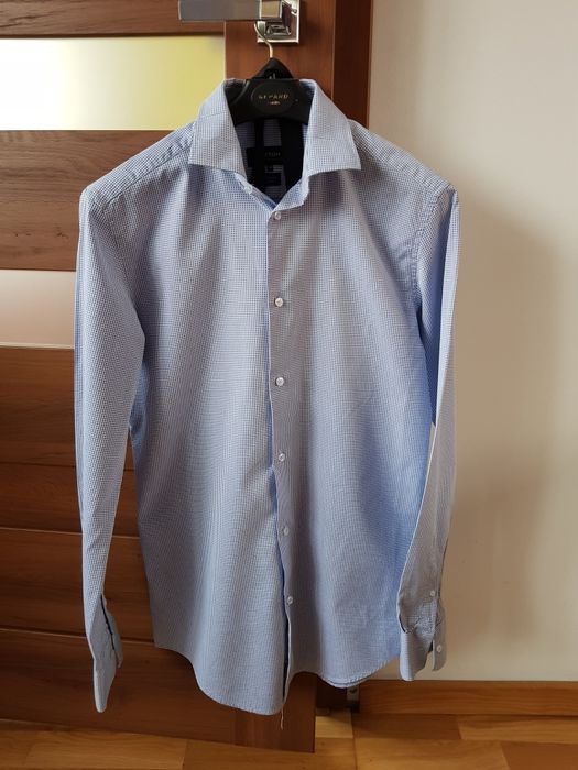 Niebieska koszula męska 40, 188-194