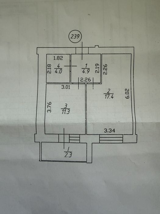 Продаж 1 кім., квавртири по вул. Незалежності , 21