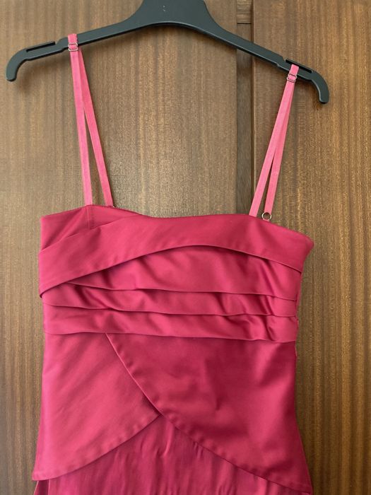 Vestido rosa fúcsia para festa | tamanho 34