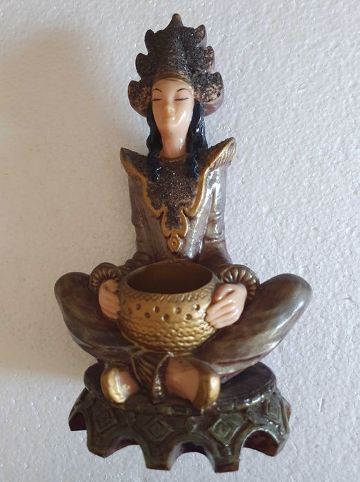 Deusa Shiva - magnífica estatueta  Hindu, 28cm - Anos 70