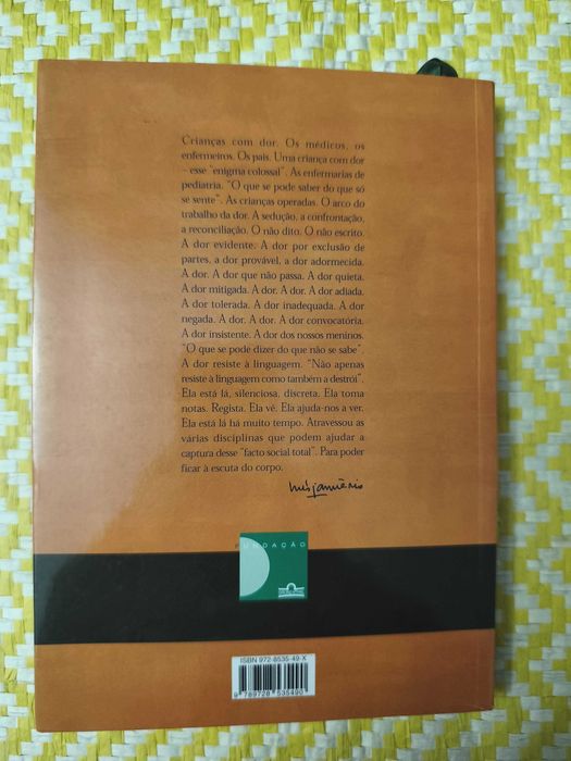 Crianças com dor – 
Anada Fernandes