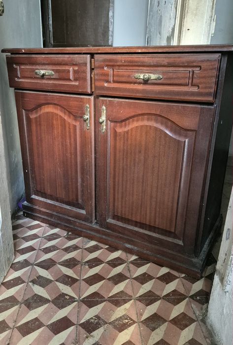 [VENDO] Móvel Mogno Maciço 100×80x40 cm