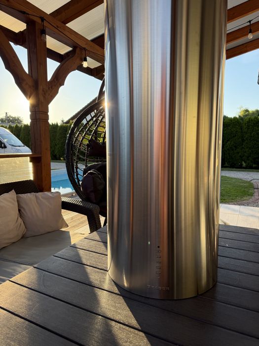 faber cylindra is./4 okap przyścienny inox unikat
