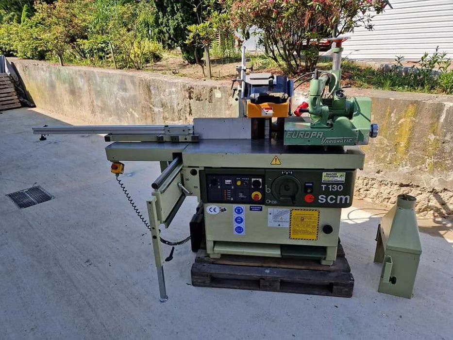 Frezarka dolnowrzecionowa SCM T130,frezarka z wózkiem+ posuw,czopiarka