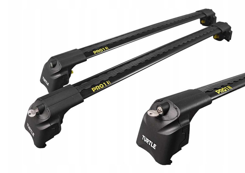 Bagażnik dachowy TURTLE belki na relingi Kia Xceed Sportage Stonic