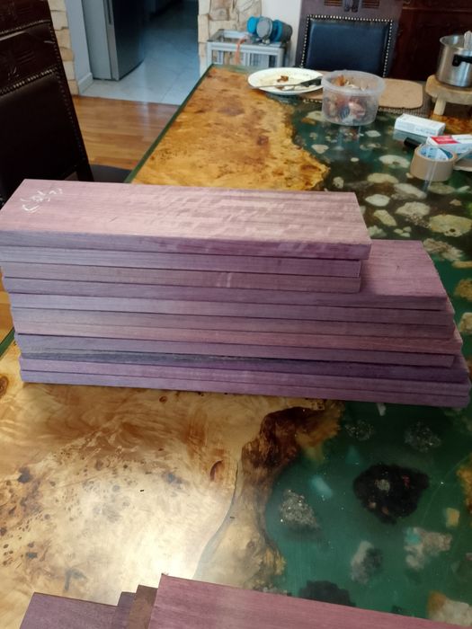 Mahoń deski ponad 1 m2