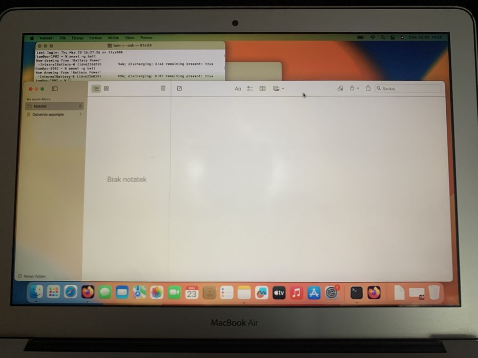 MacBook Air A1466 /13”/ 2013 /128 GB/intel Core i5 /4GB