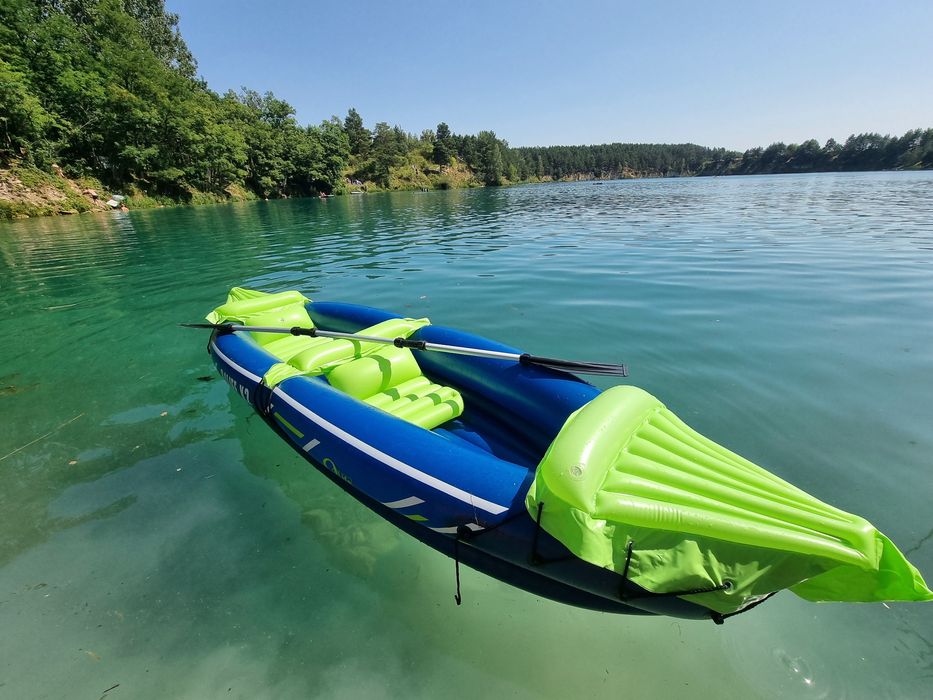 Kajak 2 osobowy z dmuchanymi siedzeniami