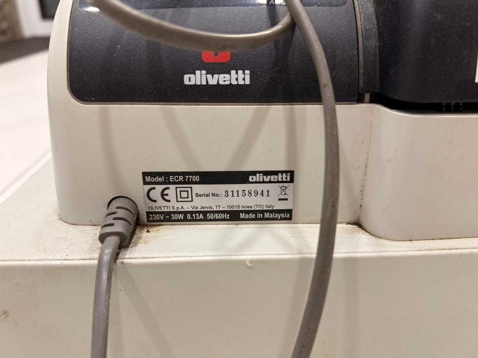 Máquina Registadora Olivetti ECR 7700