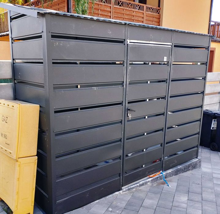 Wiata śmietnikowa panelowa TANIO