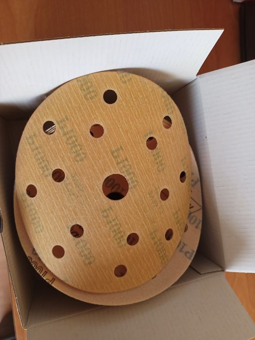 Krążki ścierne Norton film p1000