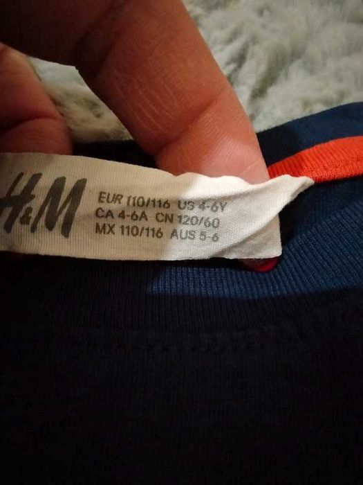 Zestaw koszulek długi rękaw f&f h&m