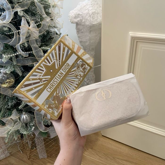 Косметичка Dior різдвяна колекція