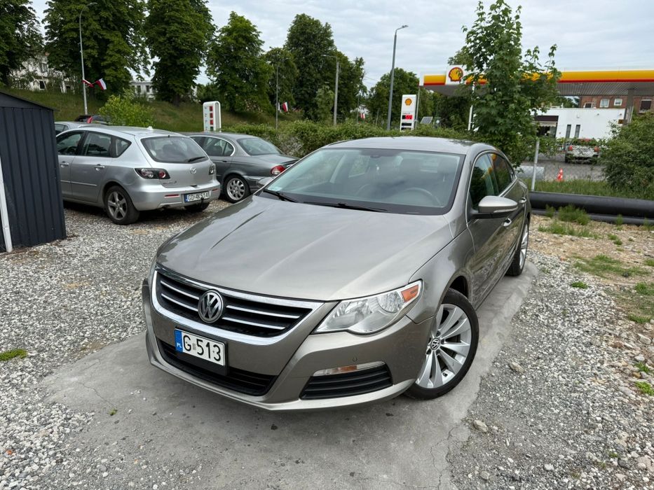 Volkswagen Passat CC 2.0 TURBO 210 KM • DSG • Zadbany • 2011 •