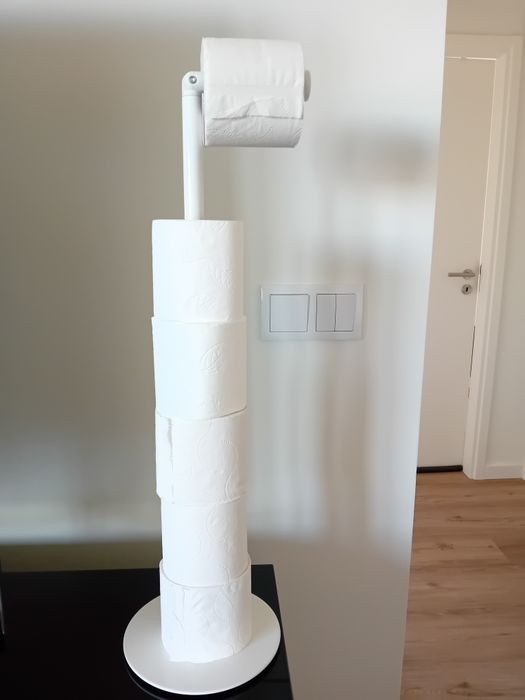 Porta rolos papel higiénico