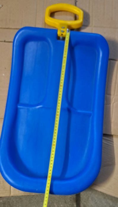 Ślizg plastikowy sanki duże