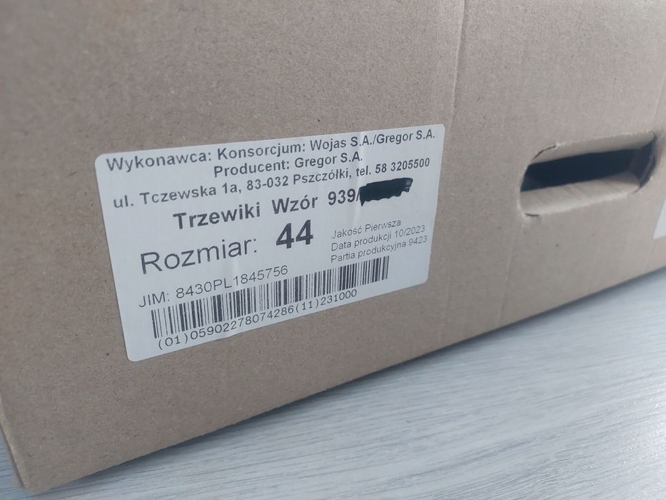 44 buty męskie kamasze trzewiki wiązane brązowe letnie wojas