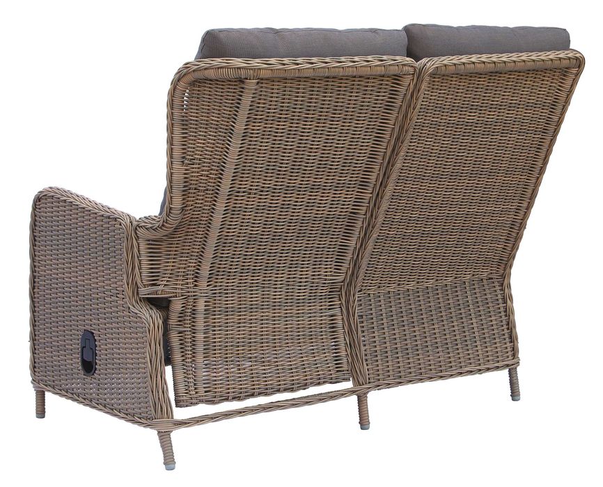 Narożnik Ogrodowy Technorattan/Imitacja Wikliny Zestaw Premium 6-osób