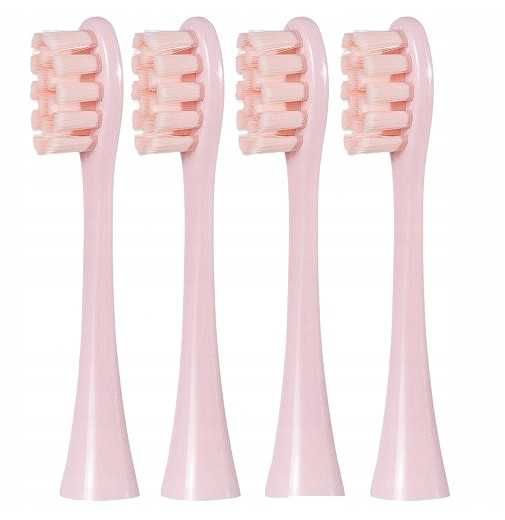 Końcówki do szczoteczki sonicznej OCLEAN 4x kolor Różowy