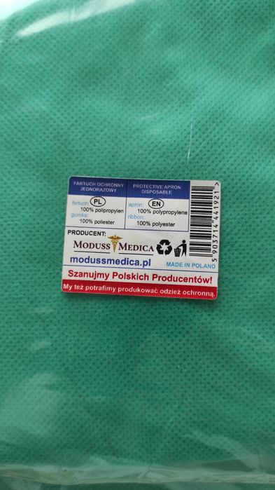 Fartuch ochronny medyczny - 40szt