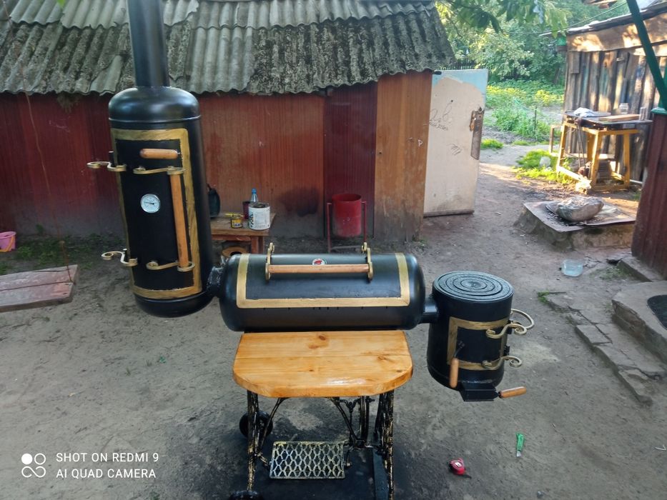 Смокер гриль мангал барбекю