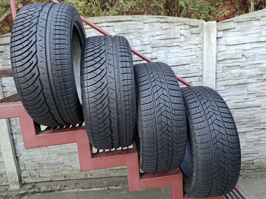 4 Opony zimowe 245/45 R18 Pirelli Michelin Montaż i wyważanie Gratis!