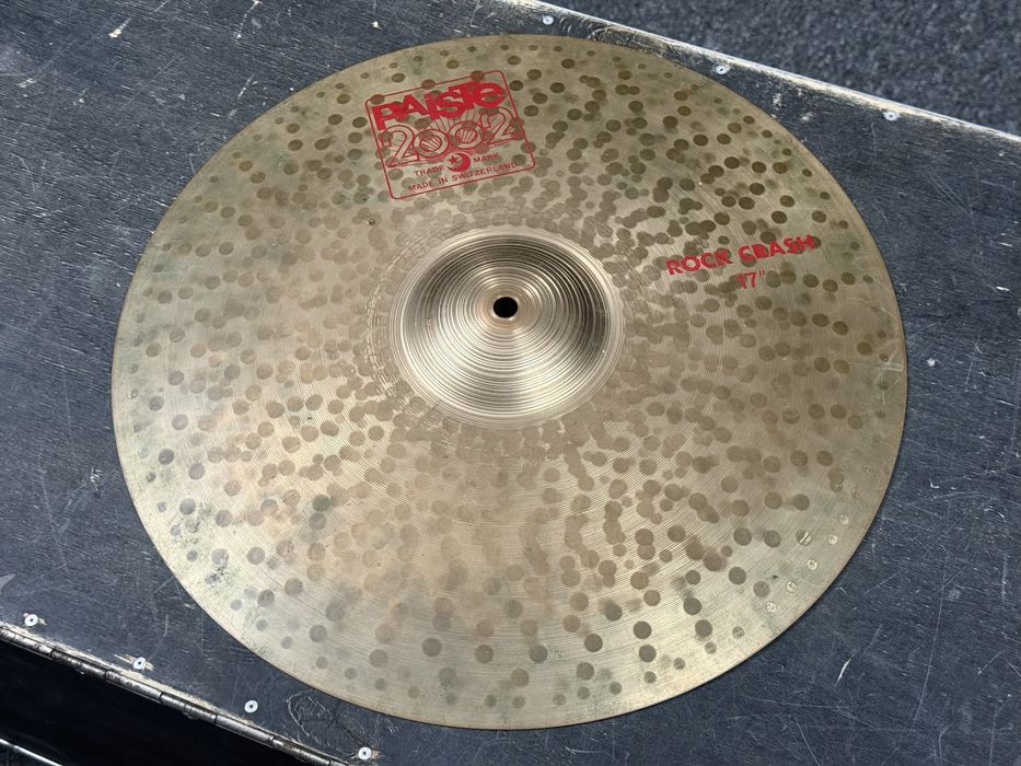 ++ PAISTE 2002 Rock Crash 17 - Talerz PERKUSJA ++