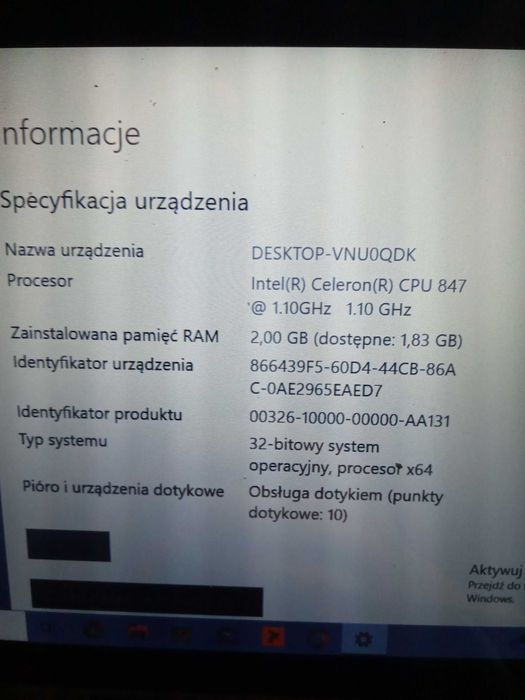 Tanio spszedam laptopa