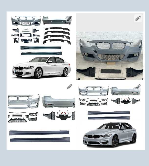 Обвес BMW 3 F30 M3, M Paket бампер пороги БМВ М3 Мпакет GBT новое ф30