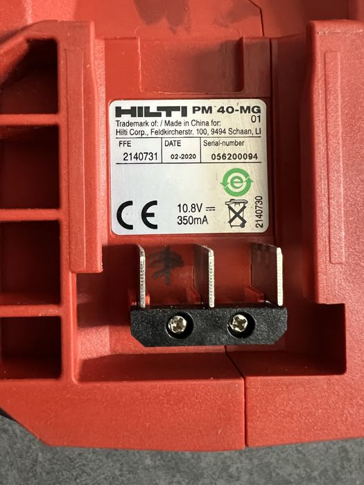 Лінійний лазерний нівелір Hilti PM 40-MG