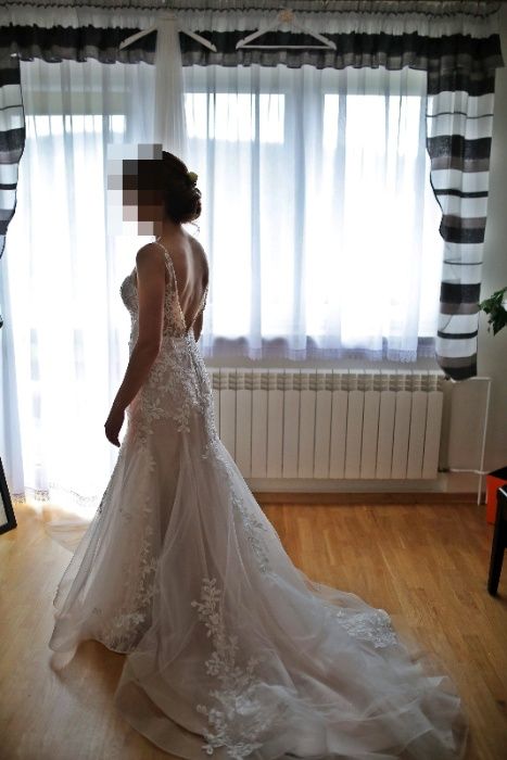 Suknia ślubna syrenka/rybka