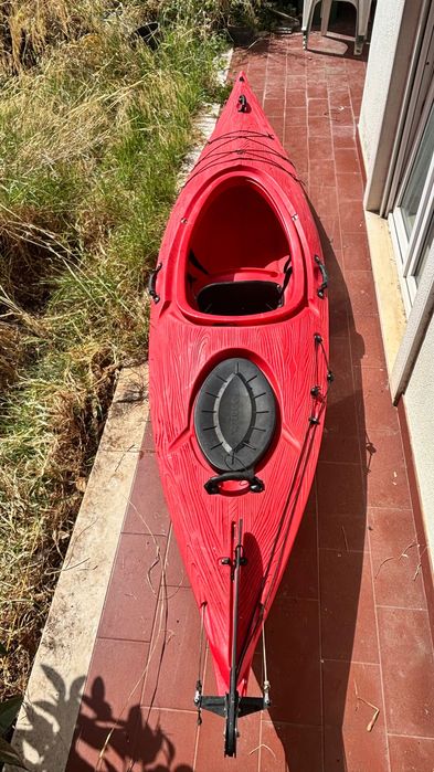 Kayak Winner com leme para rio e mar