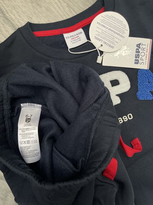 Дитячий костюм U.S.Polo Assn, розмір на 6-7 років (116-122 см), НОВИЙ