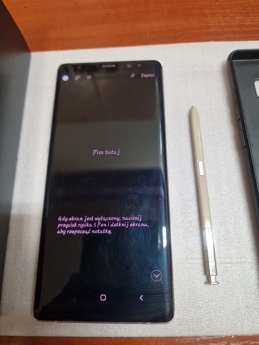 Uzywany Samsung Galaxy Note 8 SM-N950F  6/64gb + oryg pudelko