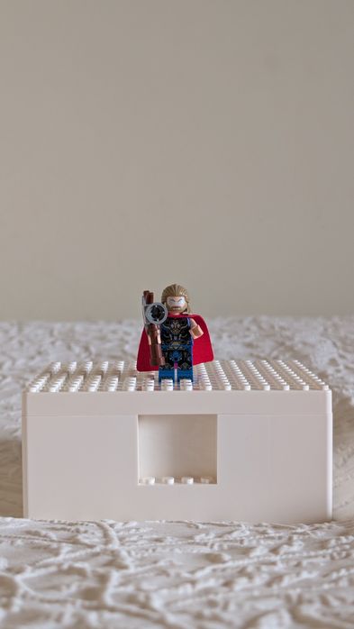 Minifigura de Thor (Thor 4 Love and Thunder - The Goat Boat 76208 | LEGO® Marvel)