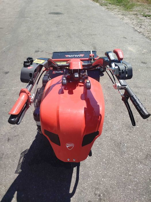 Motocultivador Ducati Gasolina 15cv C/ Triturador Martelos 70cm