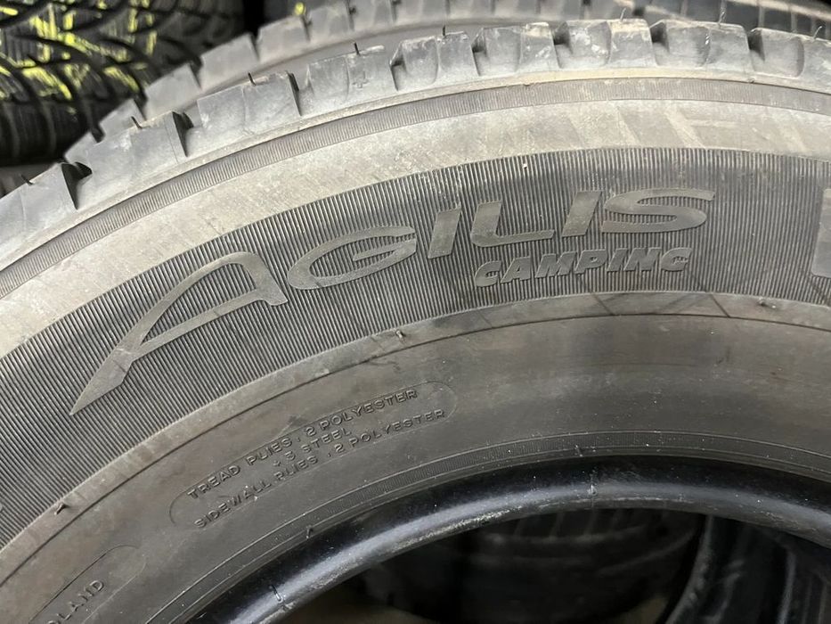 2x opony letnie dostawcze 225/75r16cp michelin agilis camping 8mm