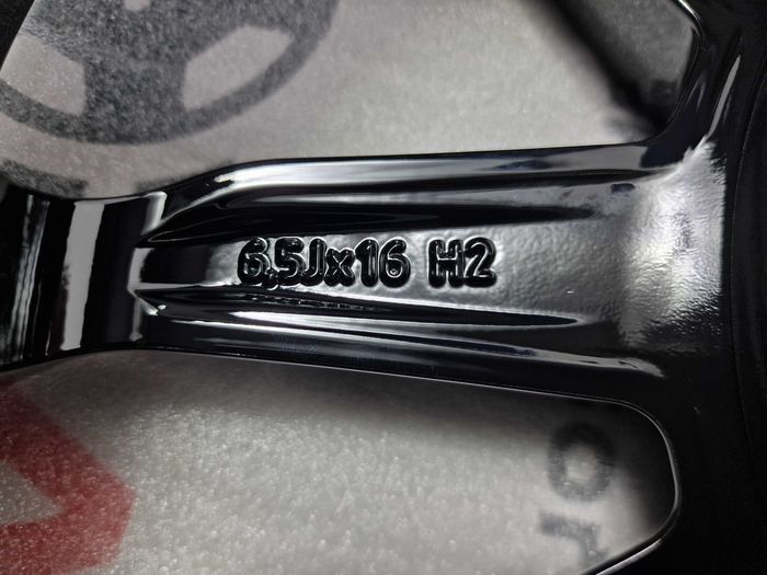 NOWE oryginalne alufelgi PEUGEOT 16" 4x108 206,307,308,309... -Czarne