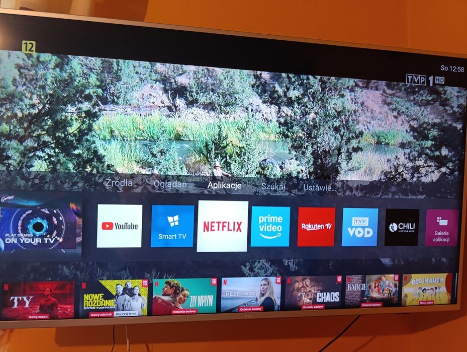 Telewizor Philips 58 cali 4K-UHD-LED Smart  TV